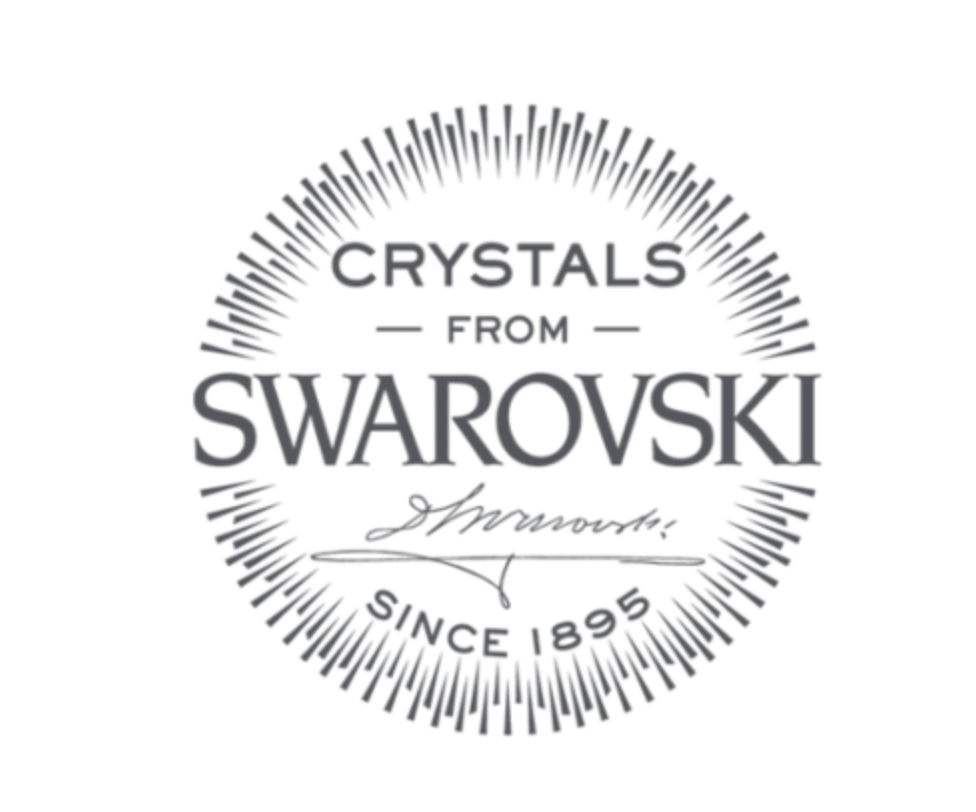 Collier Margaux doré en perles d'eau douce avec pampilles ornées de cristaux de Swarovski opale blanche